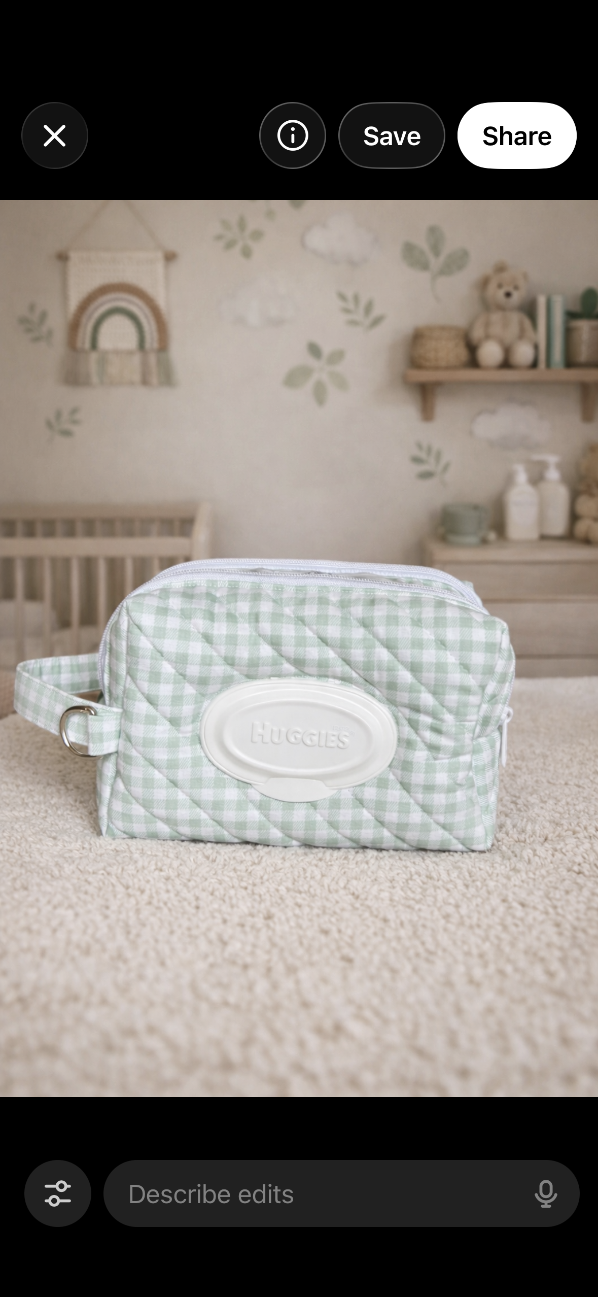 Nappy/baby wipe bags