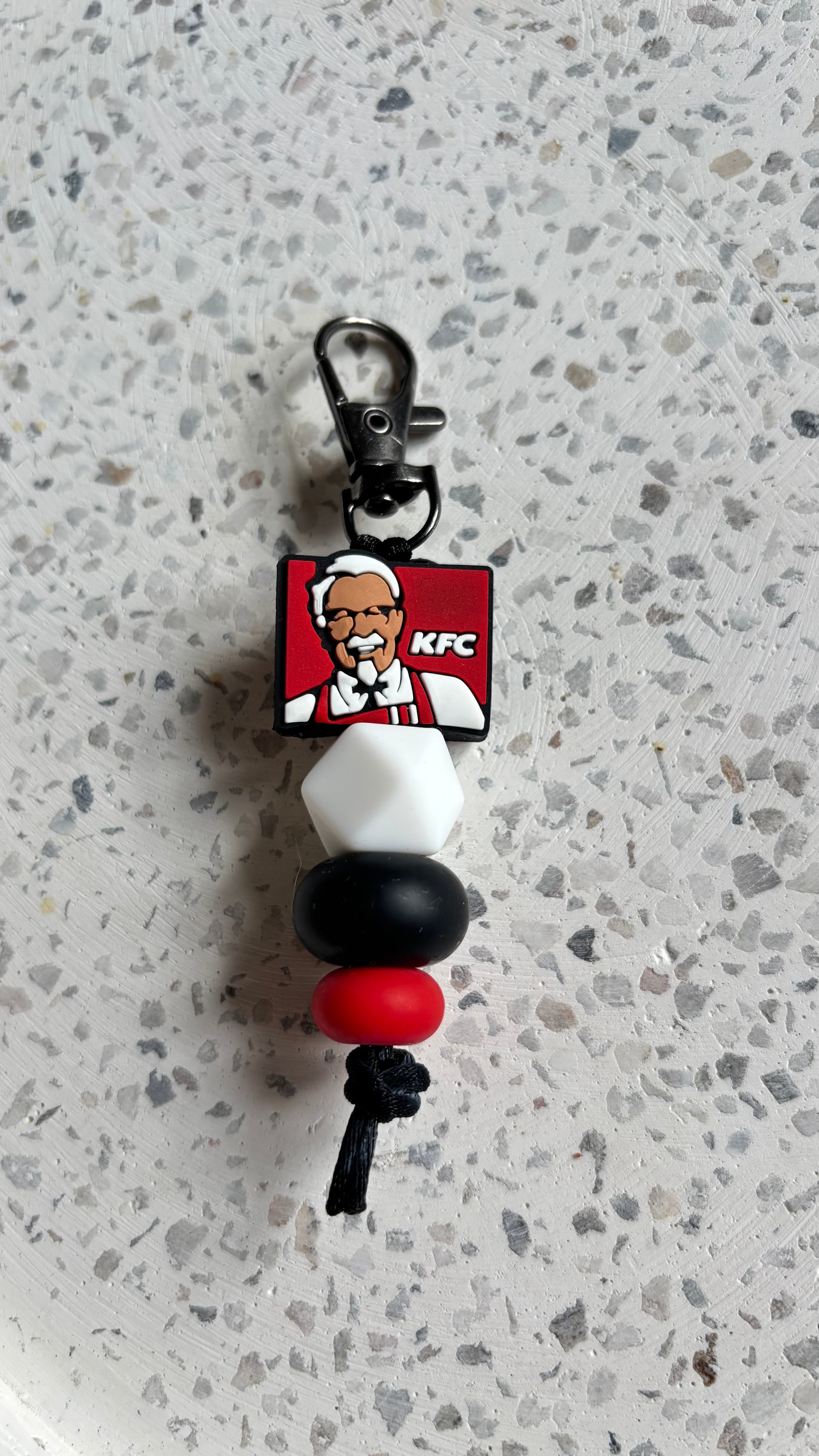 KFC + Macca’s keychain + car mirror accessorie