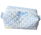 Blue Makeup Bag Large