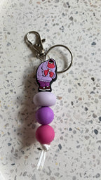 Inside out keychain