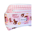 Cowgirl nappy/baby wipe bag