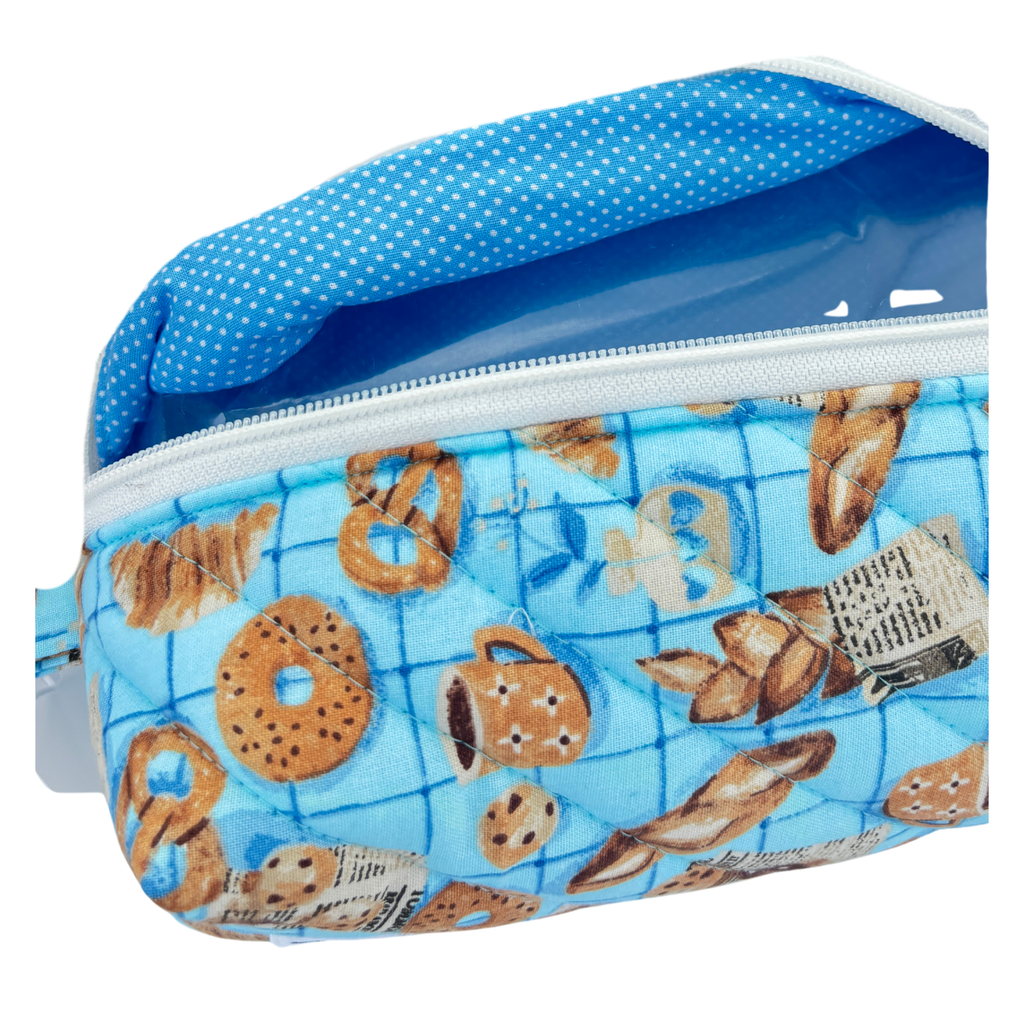 LIMITED EDITION blue bakery makeup bag