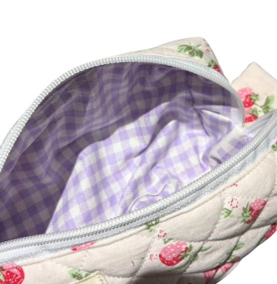 Pink Strawberry Shortcake Hair tool bag