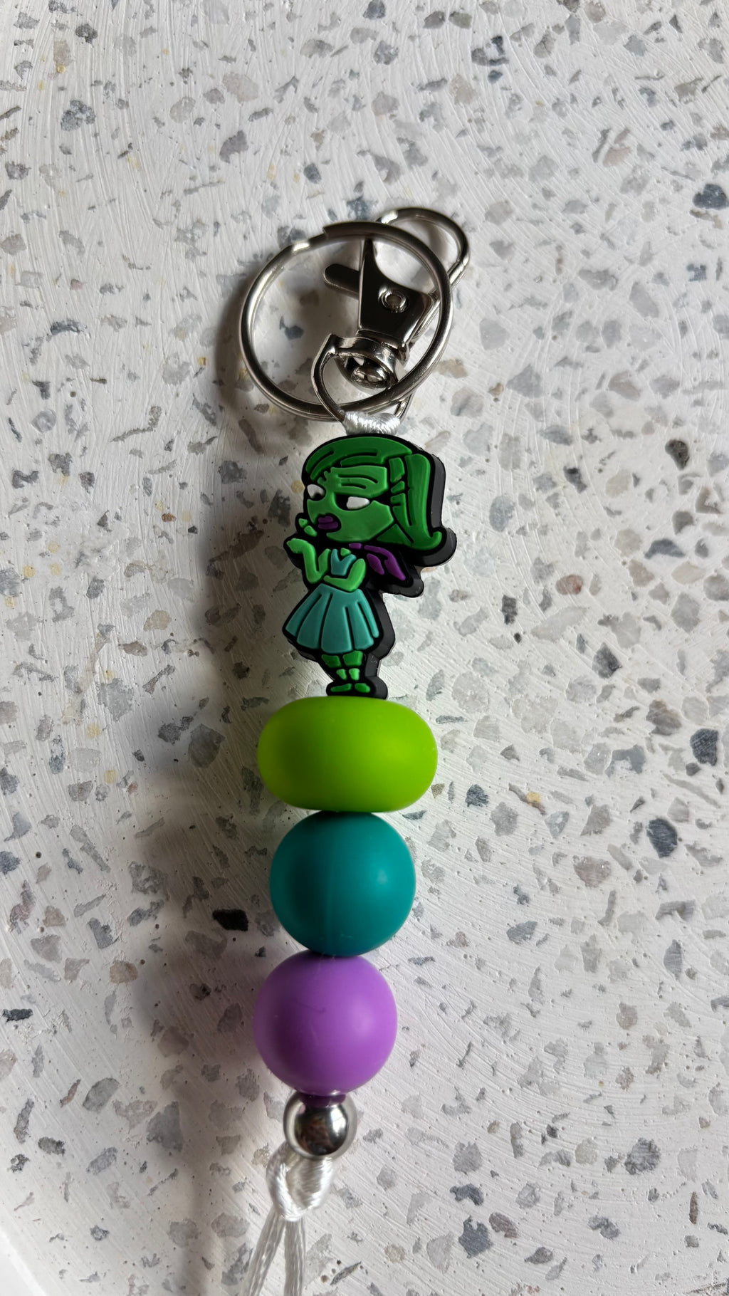Inside out keychain