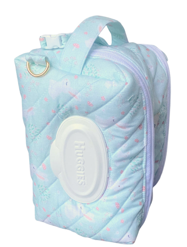 Baby/Nappy wipe bag- Girl mummies