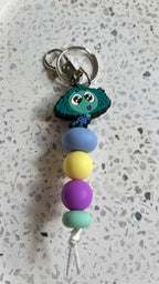 Inside out keychain