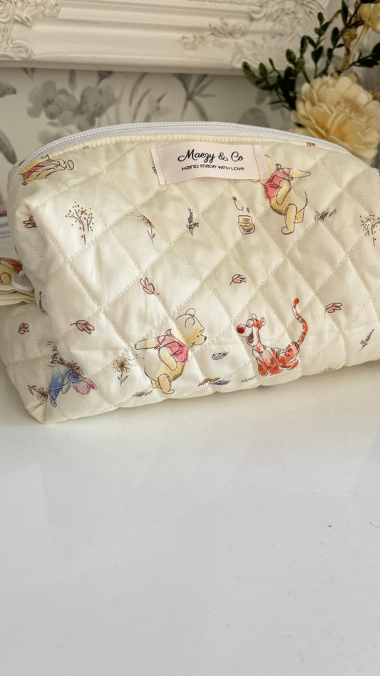 Winnie the Pooh makeup bag