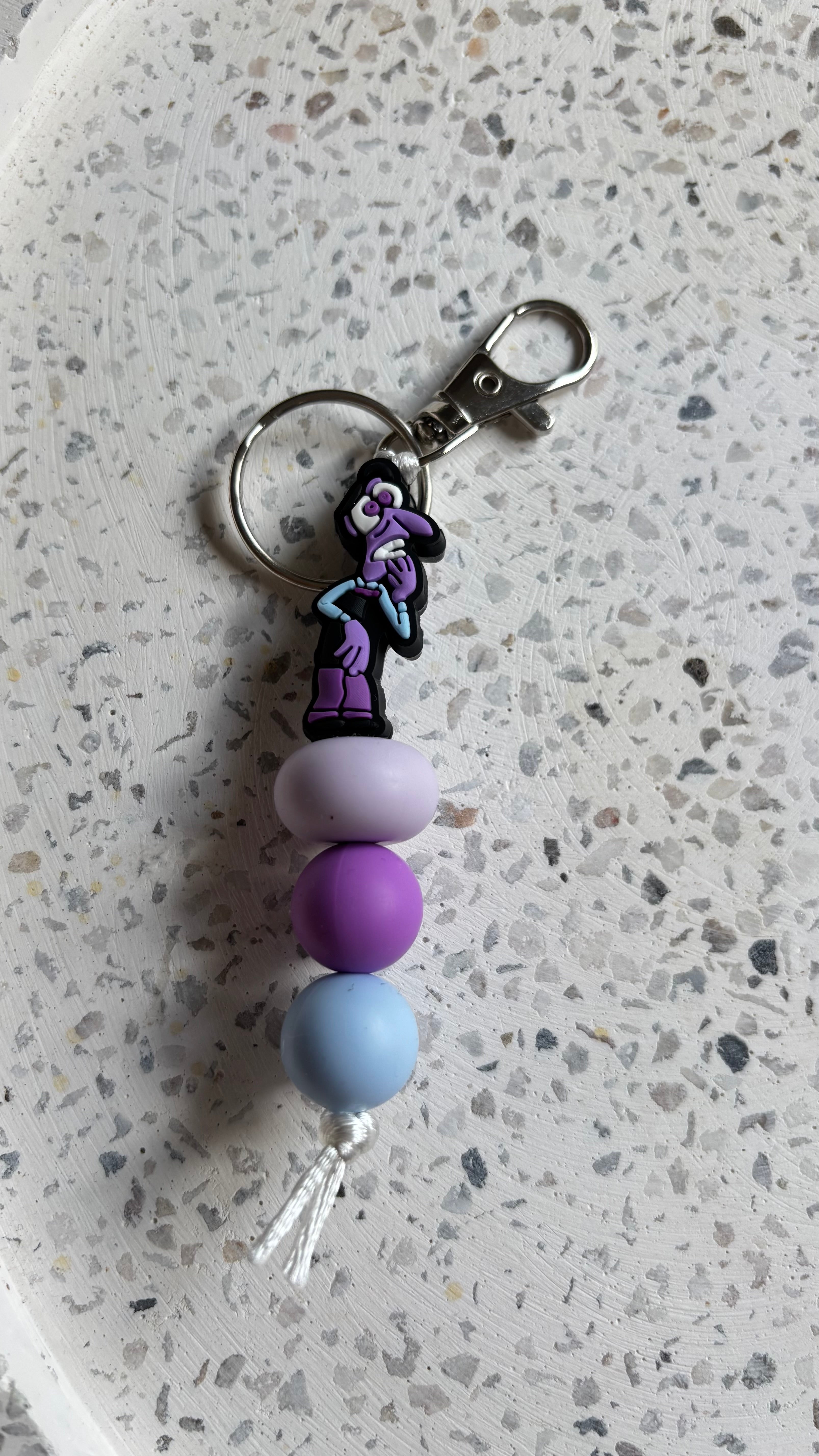 Inside out keychain