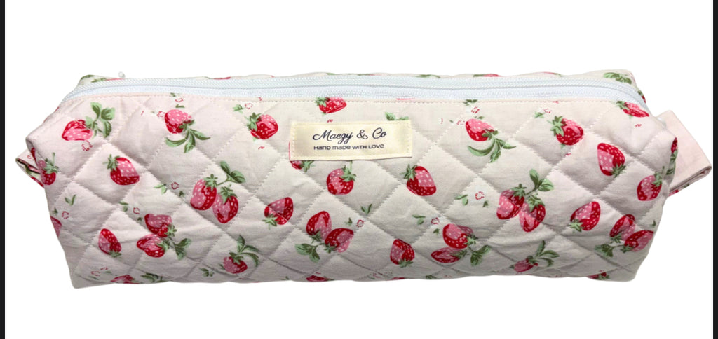Pink Strawberry Shortcake Hair tool bag