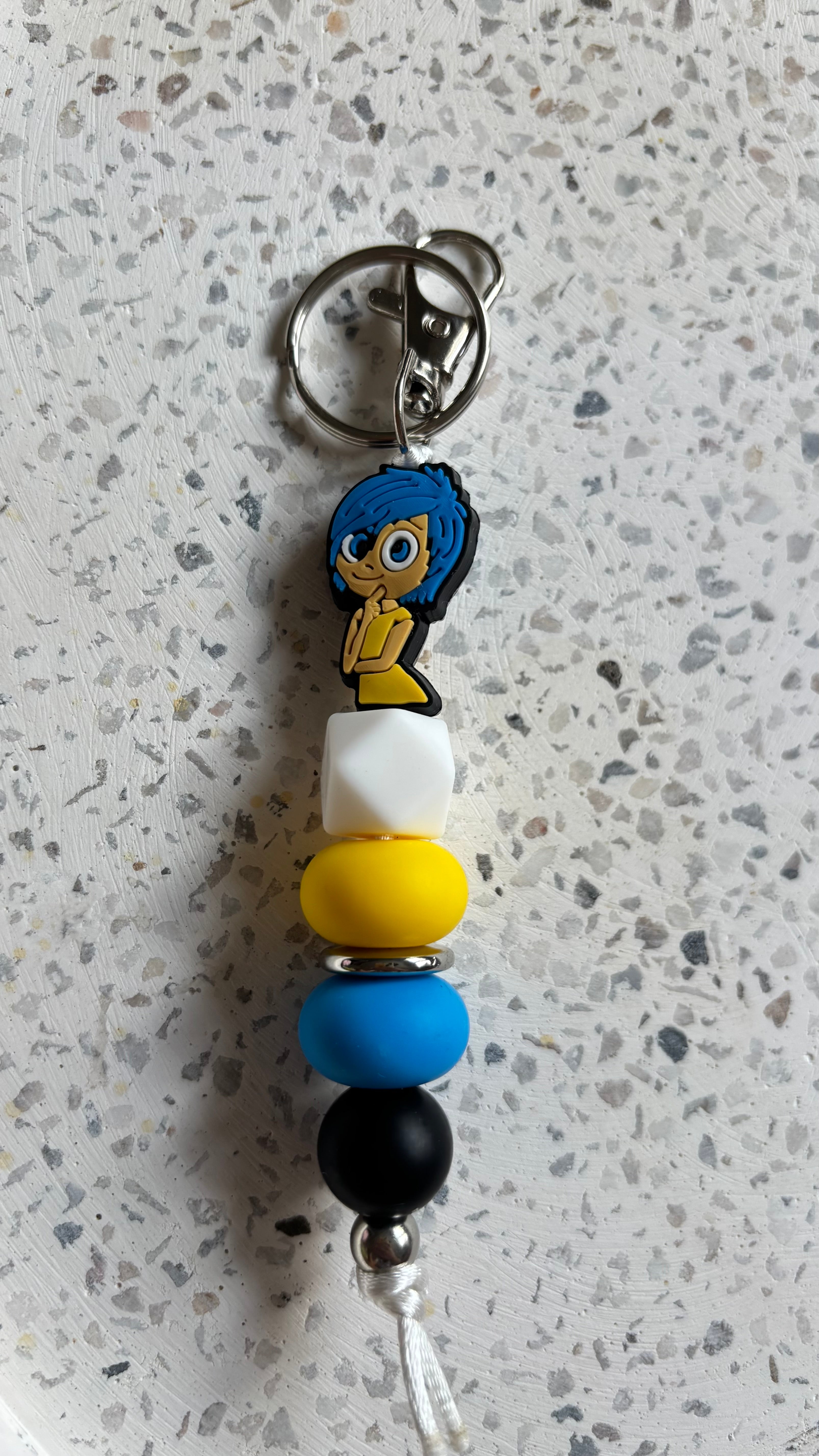 Inside out keychain
