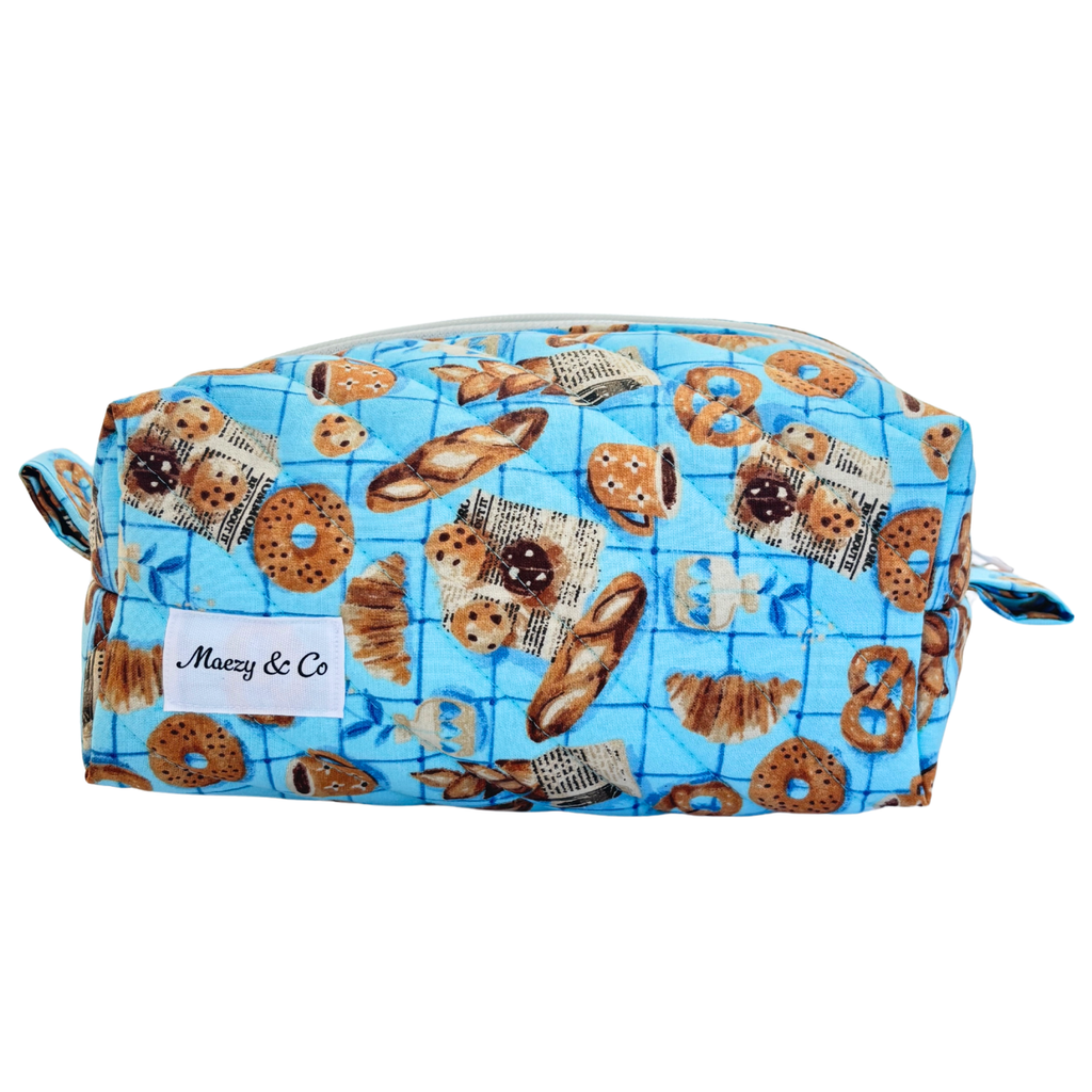 LIMITED EDITION blue bakery makeup bag