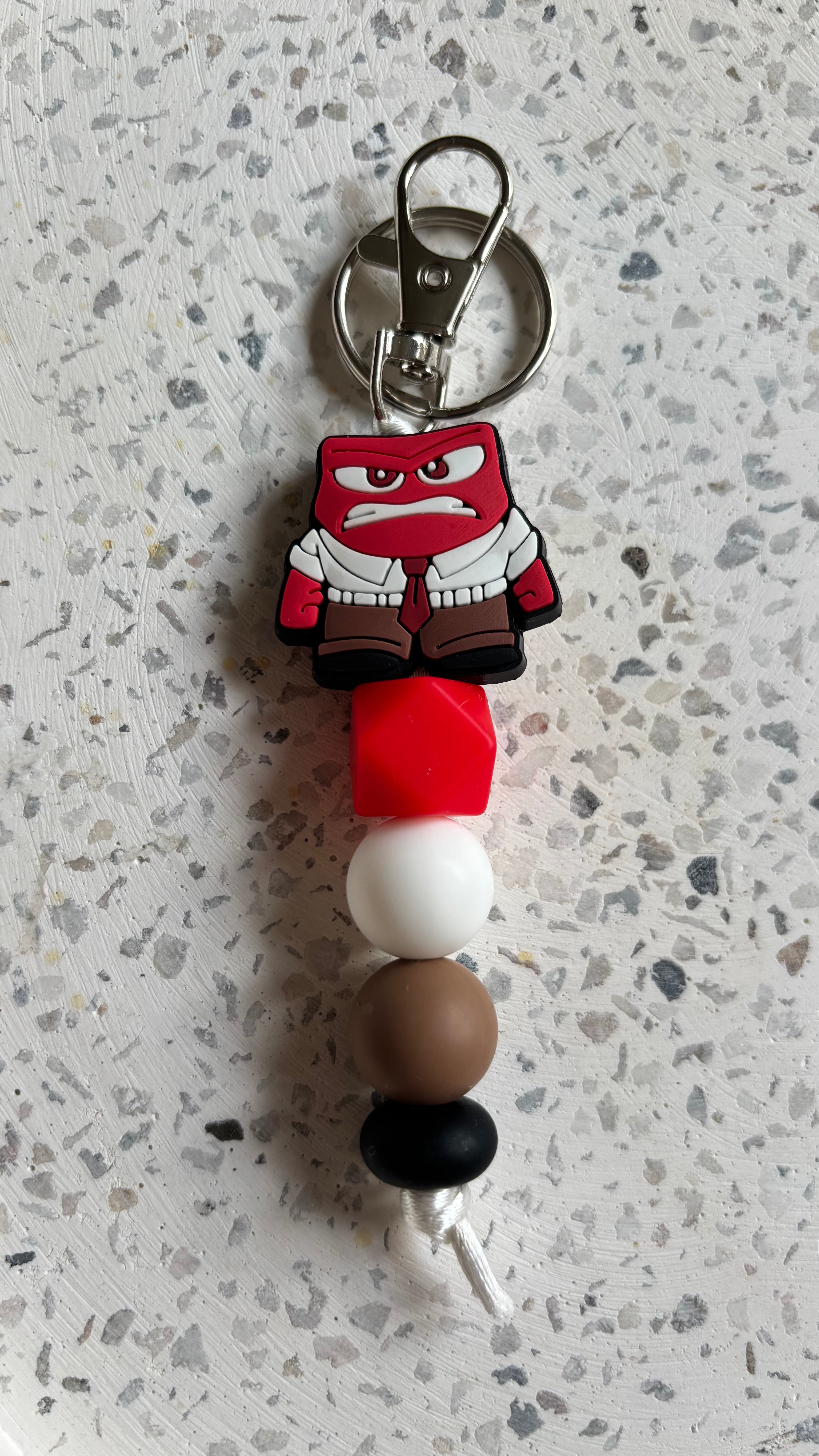 Inside out keychain