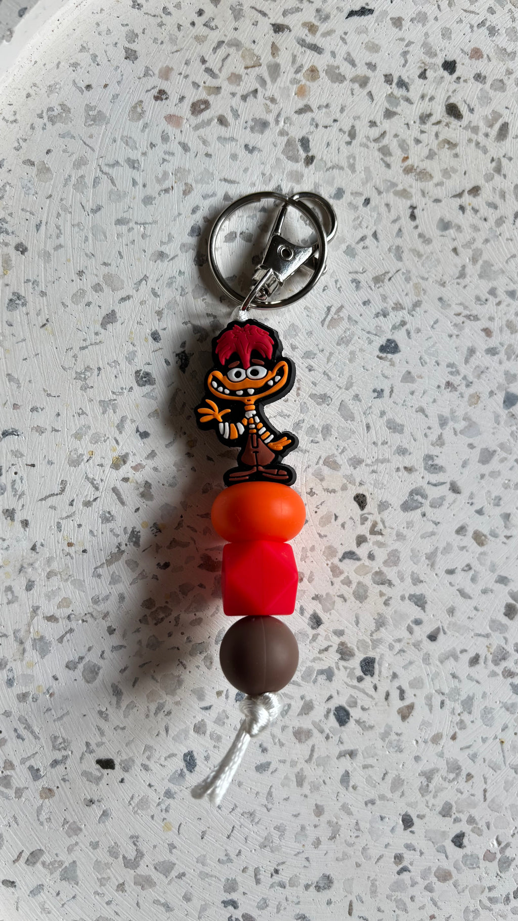 Inside out keychain