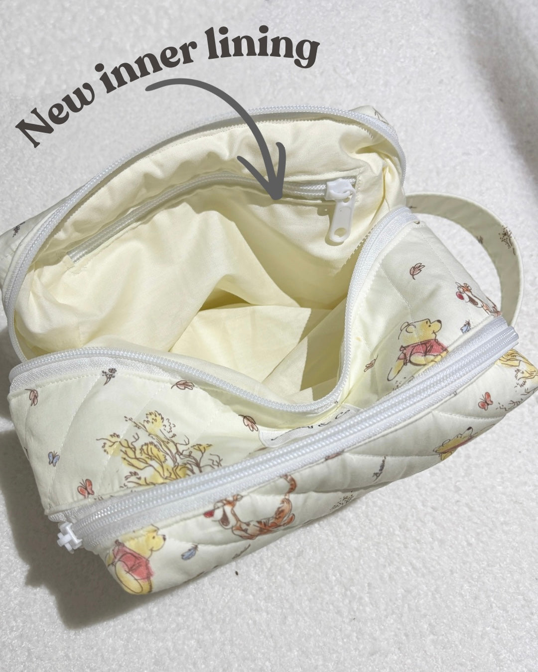 Winnie Nappy/Baby Wipe bag