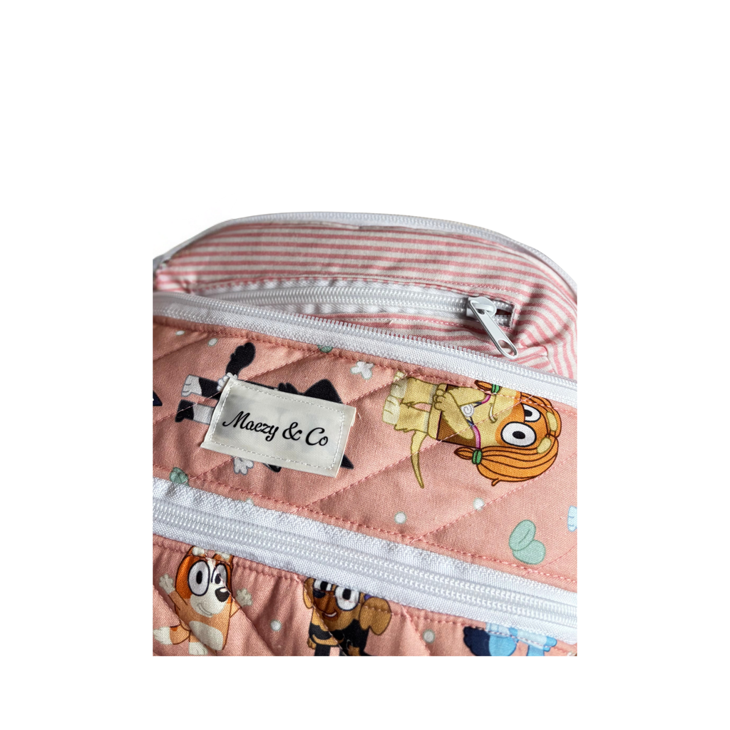 Bluey & Friends Nappy/Baby wipe bag