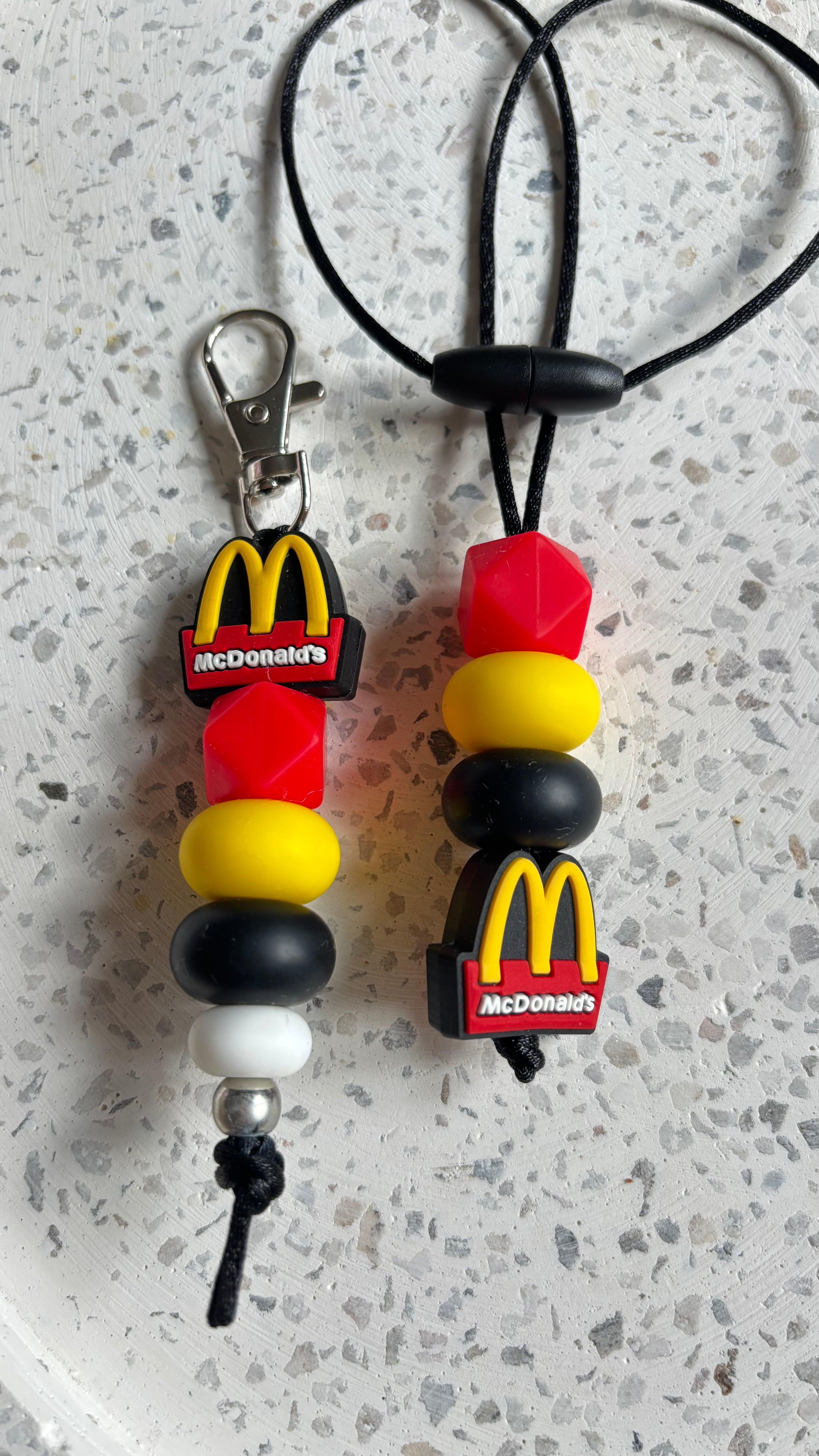 KFC + Macca’s keychain + car mirror accessorie