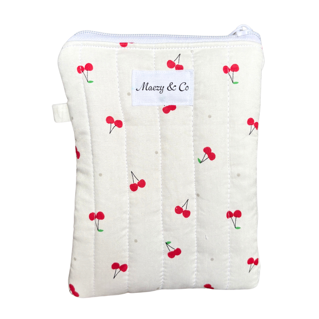 White cherry EReader sleeve