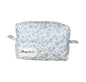 Luxe Leopard Quilted Makeup Bag
