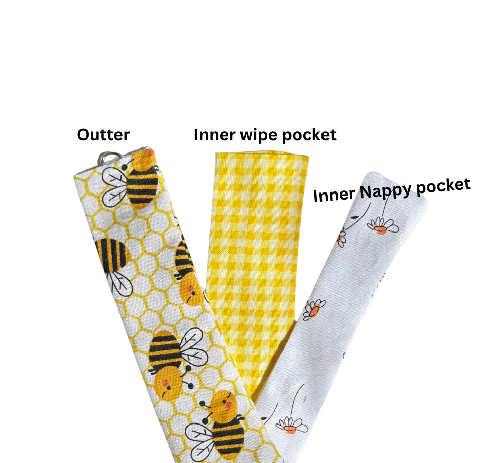Nappy/baby wipe bags- Gender neutral