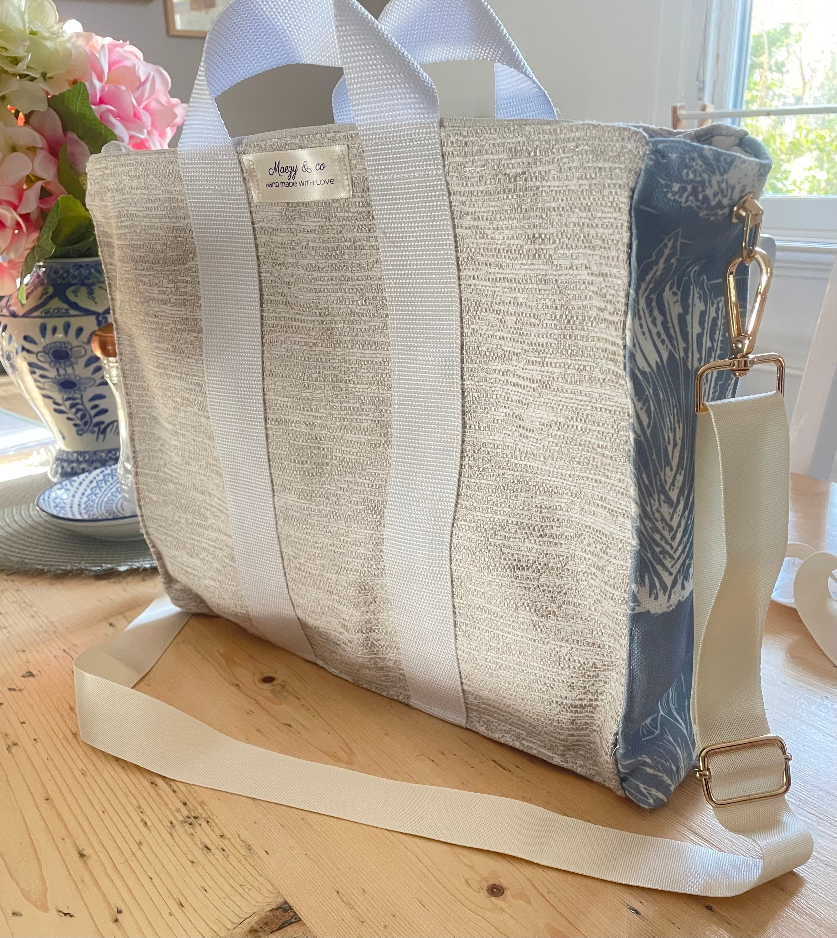 Custom tote bags only in large