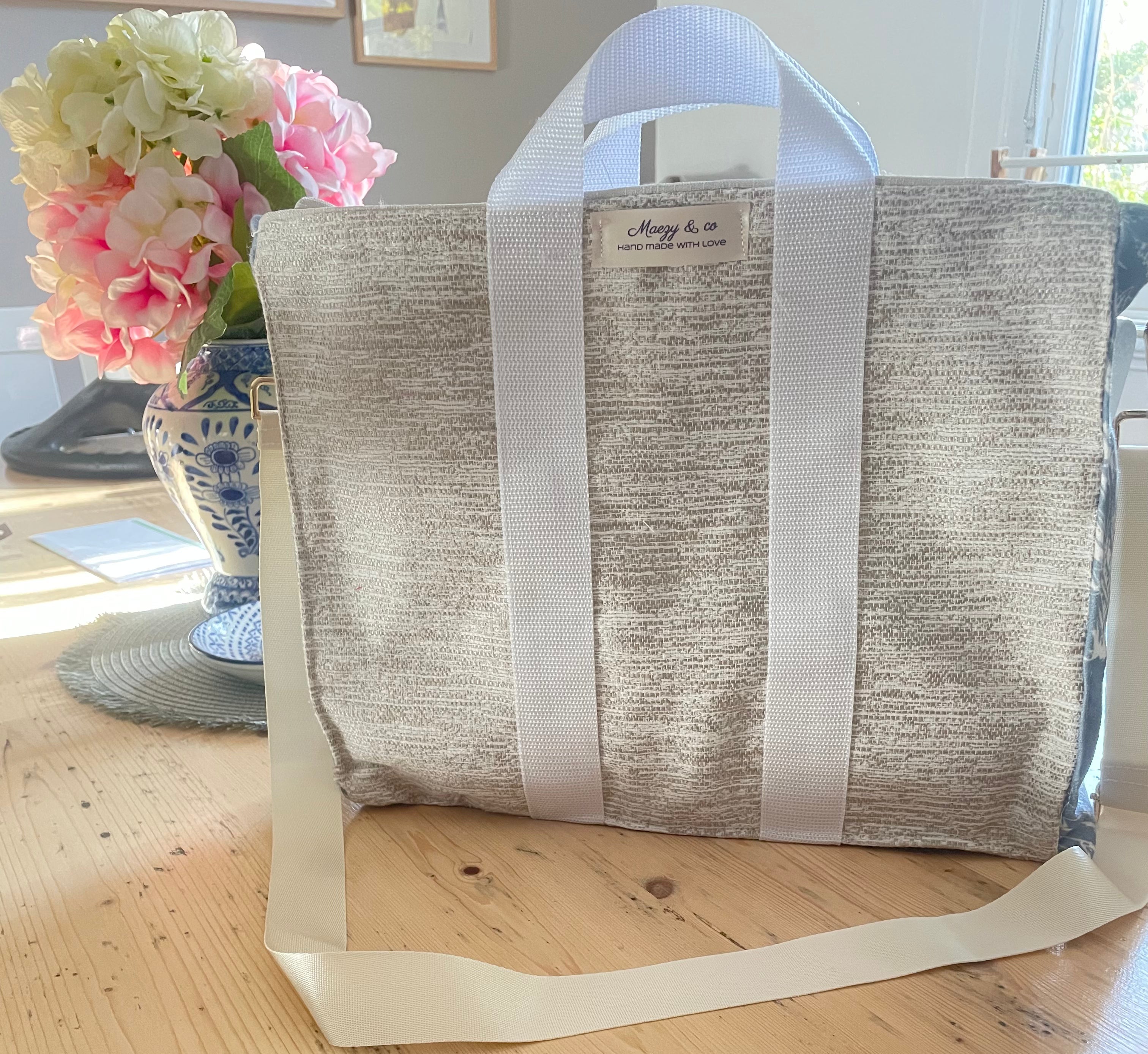 Custom tote bags only in large